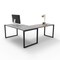 We'Re It Connect It L-Shaped Desk, 77 in D X 30 in H, 60 in W X Thermally Fused Laminate DI60304824L1BBF-BLK-GO - alternate 7